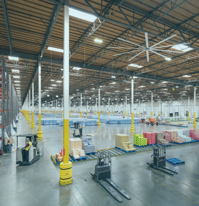 Centro de distribuição logístico